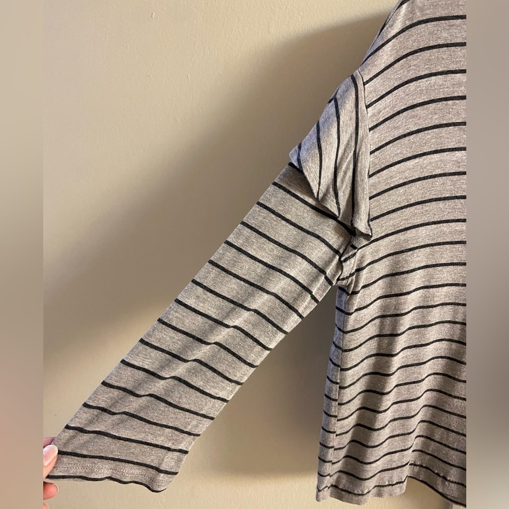Dolan Anthropologie left coast collection crewneck blouse striped Large - Picture 3 of 6